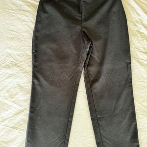 St. John Knits Capri Pants, Stretch Fabric Black Casual Bottoms